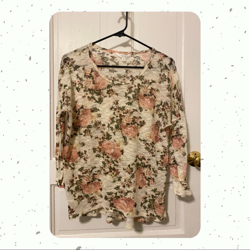 Charming Charlie - Rose Lightweight Sweater